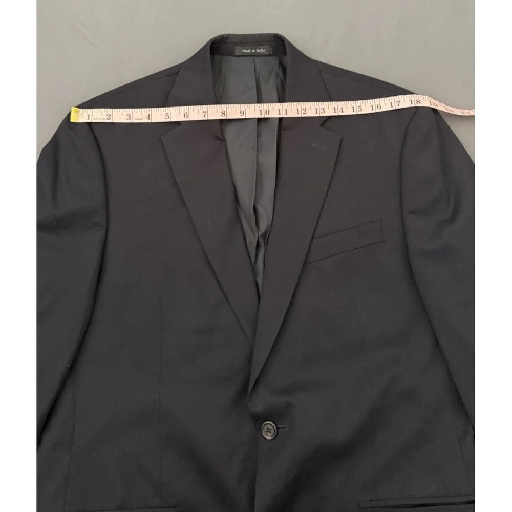 Lauren By Ralph Lauren Sport Coat Blazer Mens 40R Blue Green Label 100% Wool